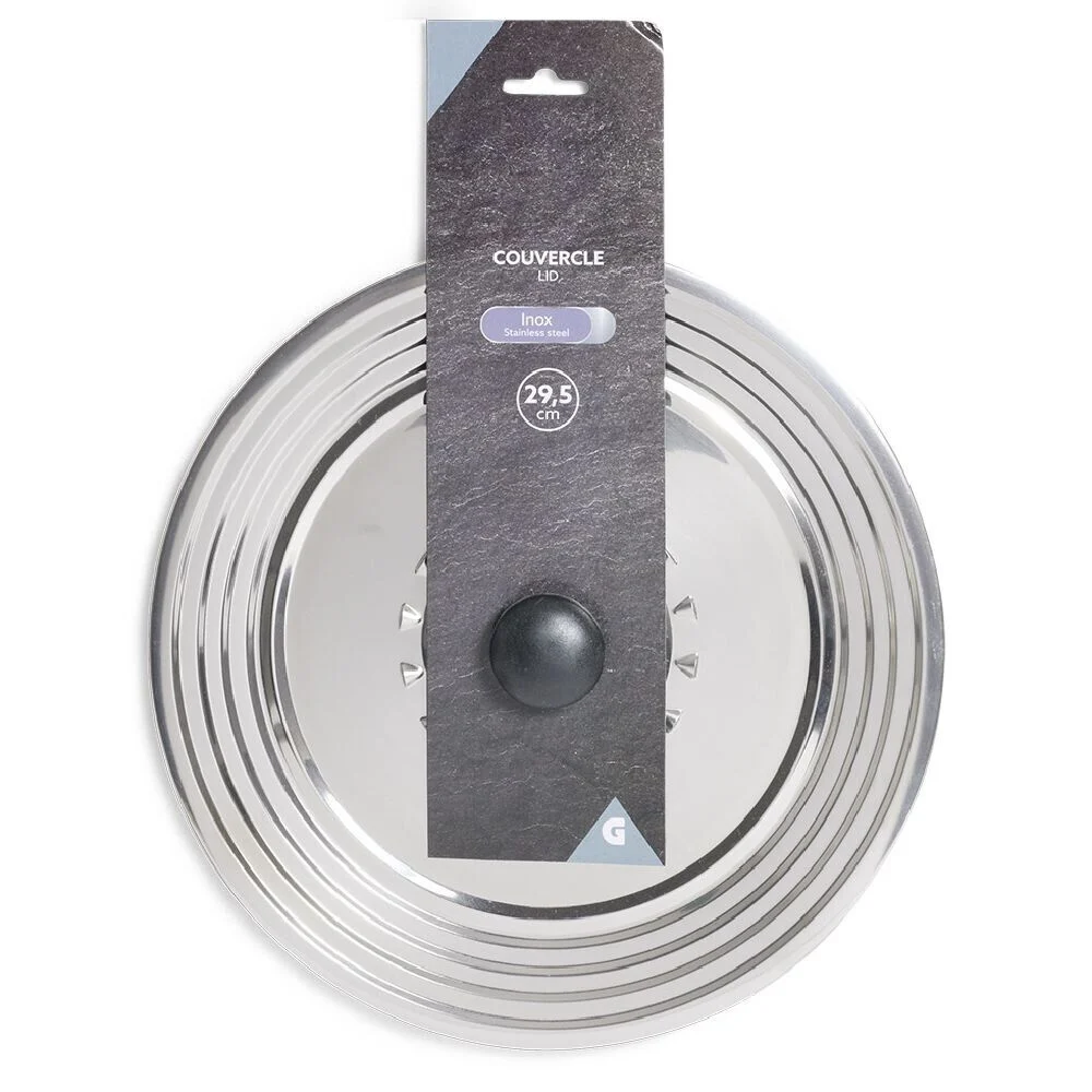 Couvercle inox Ø29,5cm