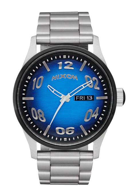 Nixon Sentry Fisheye Silver / polar Blue A356-5320