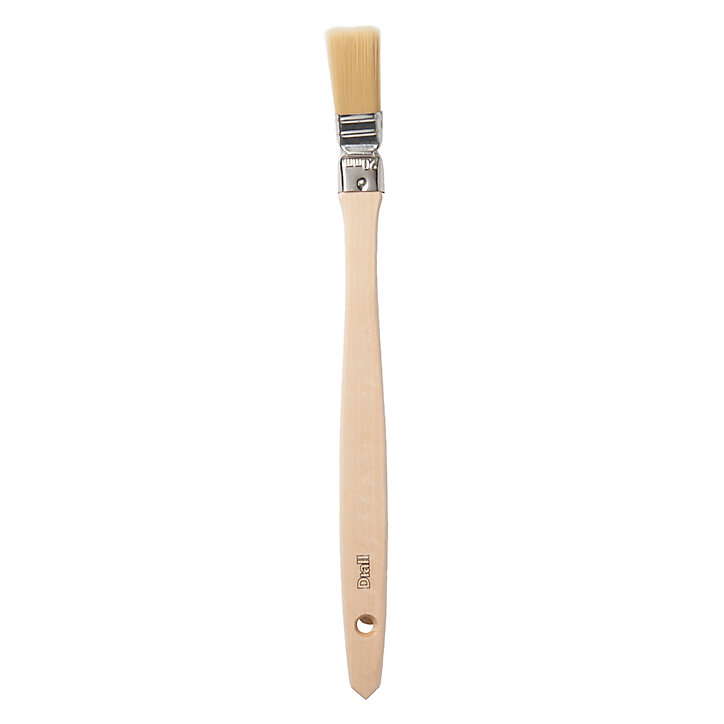 Pinceau radiateur virole coudée Diall toutes peintures 20 mm