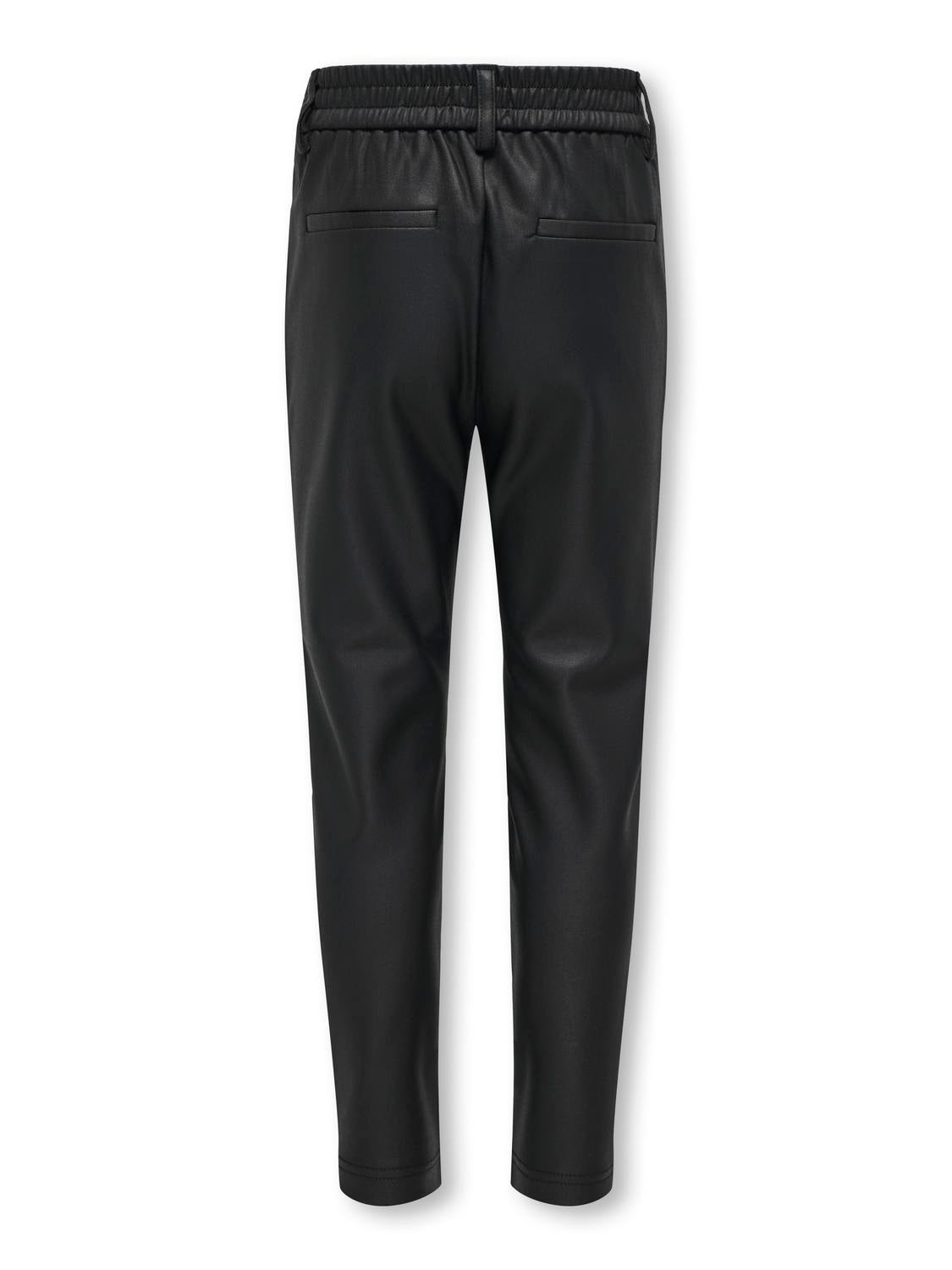 KOGPOPTRASH Locker geschnitten Hose Black