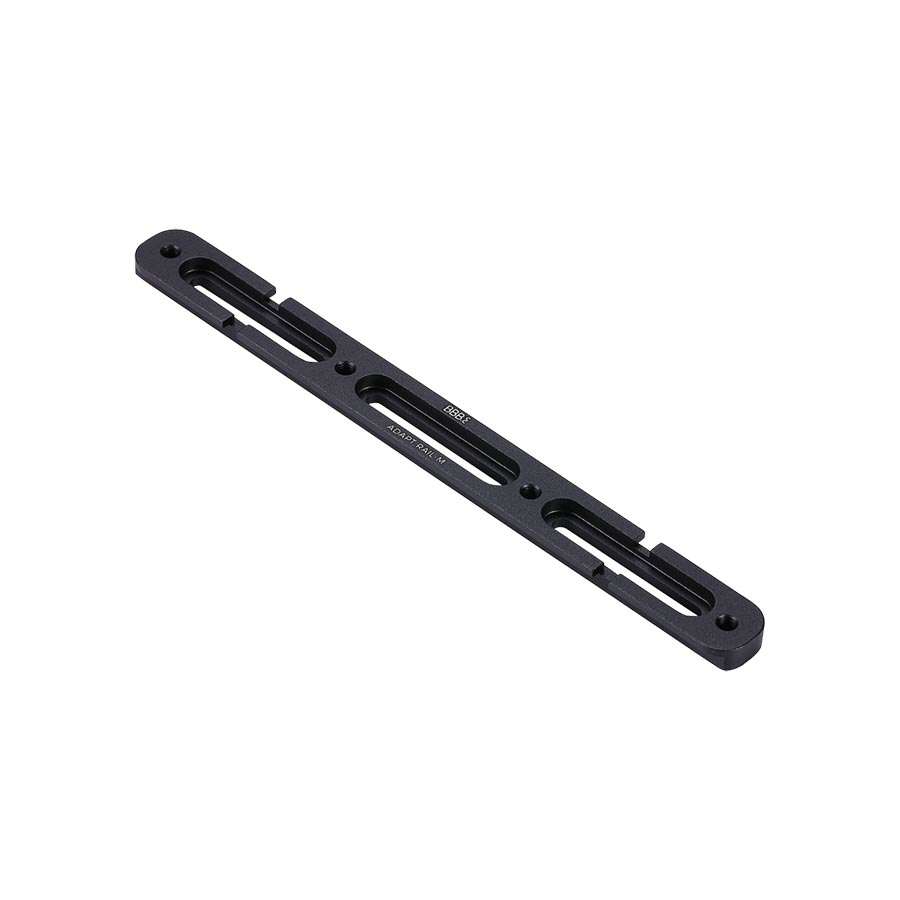 BBB Cycling BBC-120 AdaptRail Montagesysteem voor Bidonhouders Mat Zwart 208mm