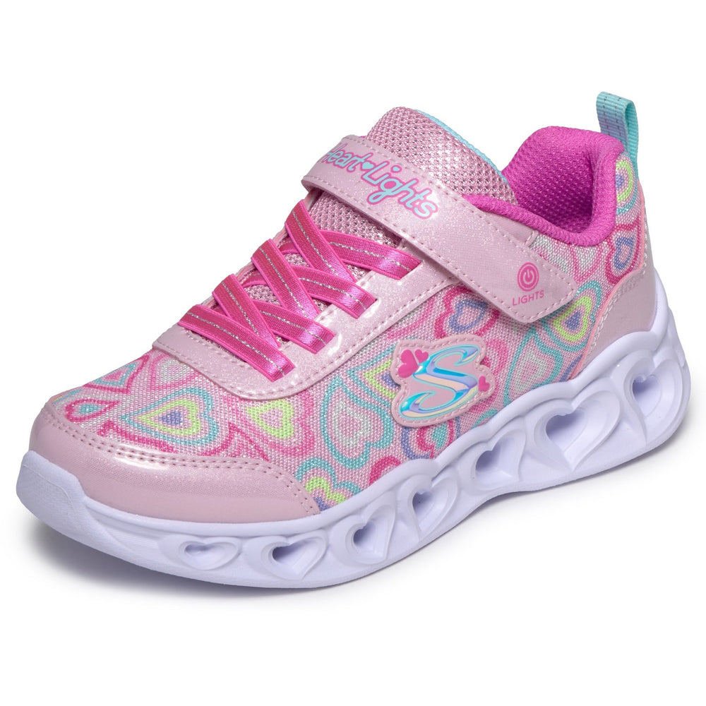 Køb Skechers Pink Heart Lights - Boogie Love