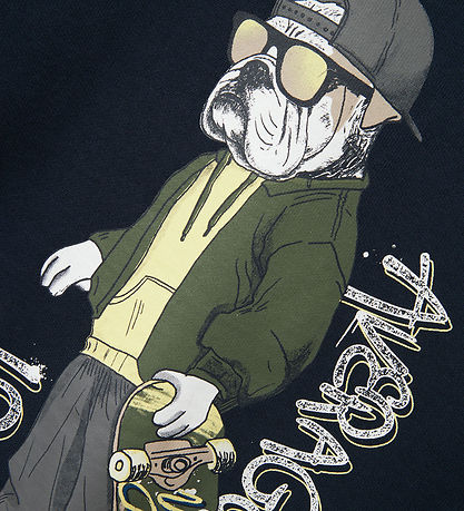 Name It Sweatshirt - NkmTehogo - Navy Blazer m. Print