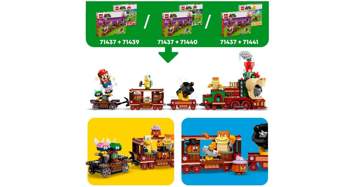 LEGOSuper Mario - De Bowser Exprestrein Constructiespeelgoed  (71437)