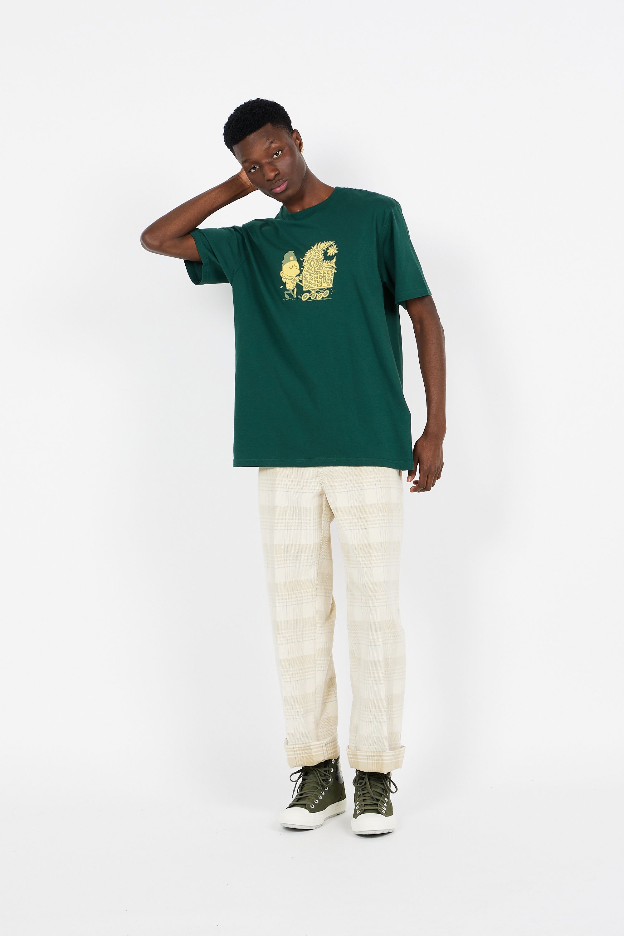 CARHARTT WIP T-shirt S/S Shopper T-Shirt Vert