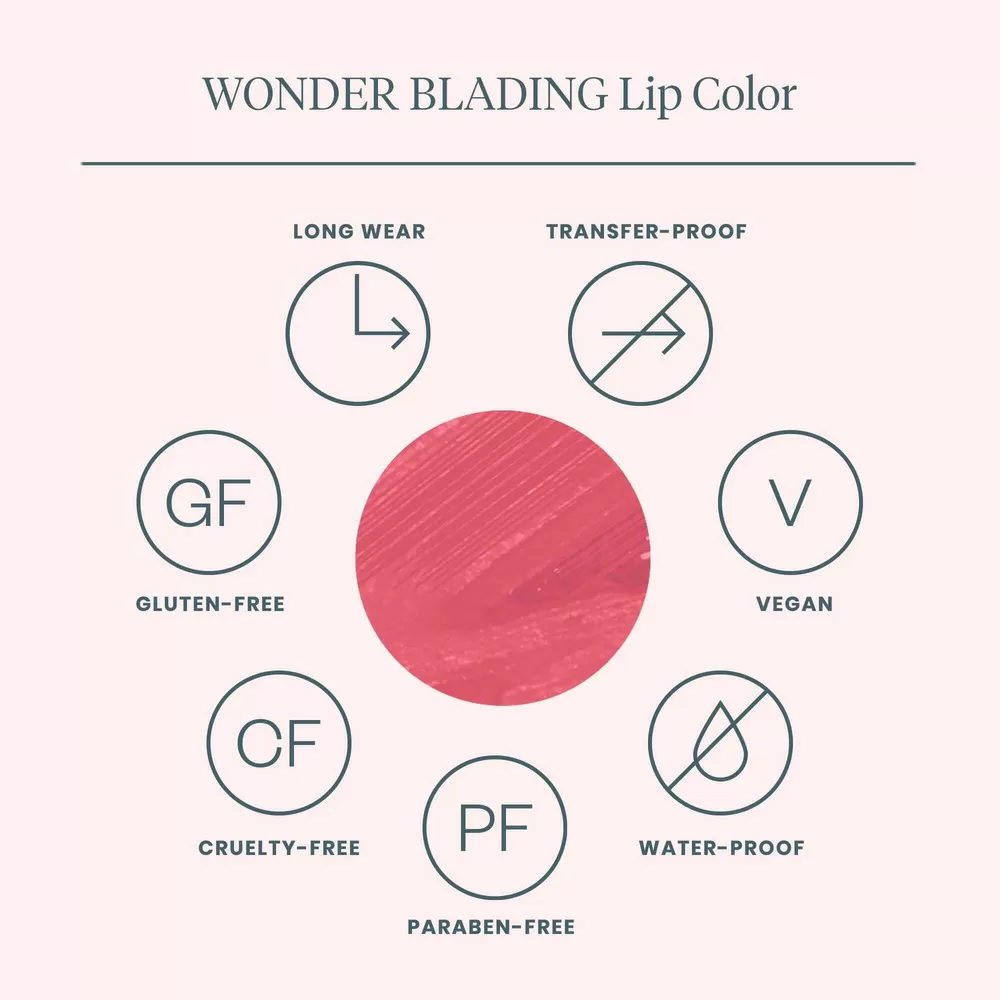 Wonderskin Blading Lip Stain Masque - ROMANCE
