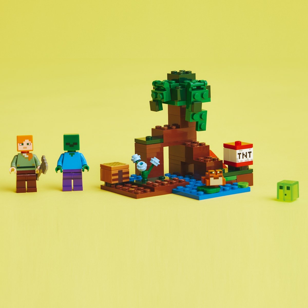 Aventure dans le marais Lego Minecraft 21240