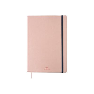 Oberthur Carmen - Carnet de notes souple A5 - ligné - 200 pages - blush