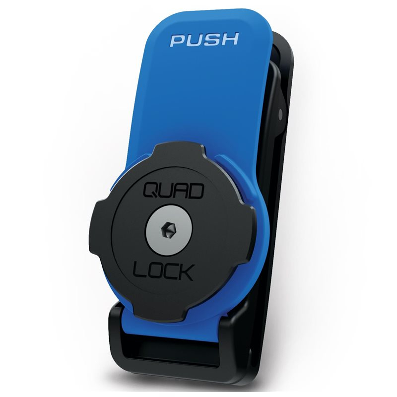 Universal Belt Clip Gürtel Halterung für Smartphone (QLM-BLT-3) - Schwarz / Blau