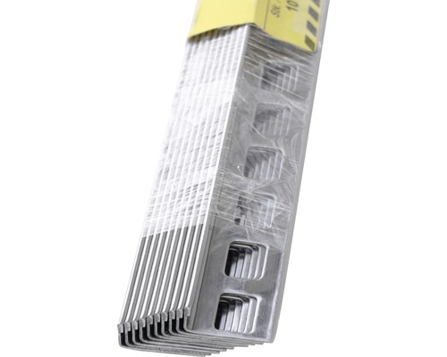 Eindprofiel voor industriële tegelafwerking Dural Durosol 8 mm roestvrij staal 300 cm 10-pack