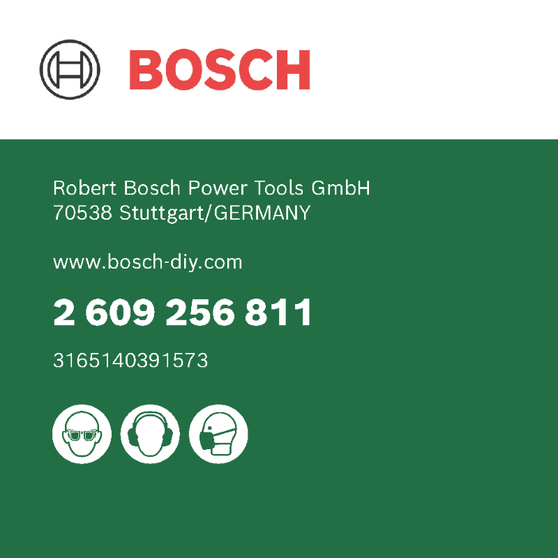 Bosch 2609256811 CIRKELZBL BASIC 160X22X20/16,T40