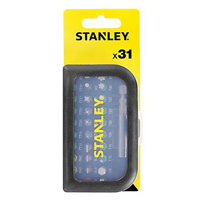 Coffret embout de vissage Stanley - 31 pièces