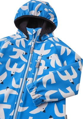 Reima Vantti Softshelljakke, Cool Blue