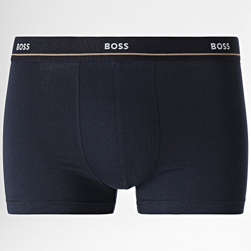 Lot De 5 Boxers 50495437 Noir Bleu Marine Vert Kaki