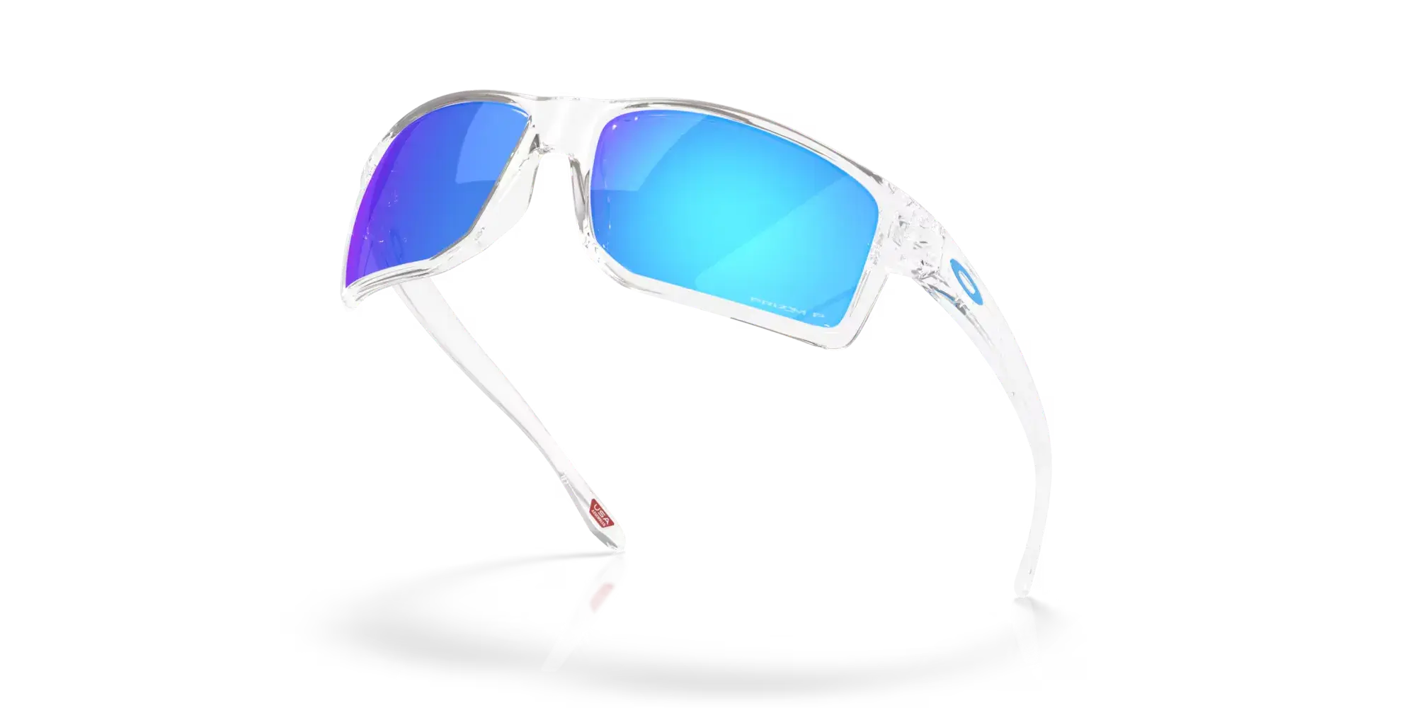 Oakley Gibston XL Sport Zonnebril Prizm Sapphire Polar Lens Transparant