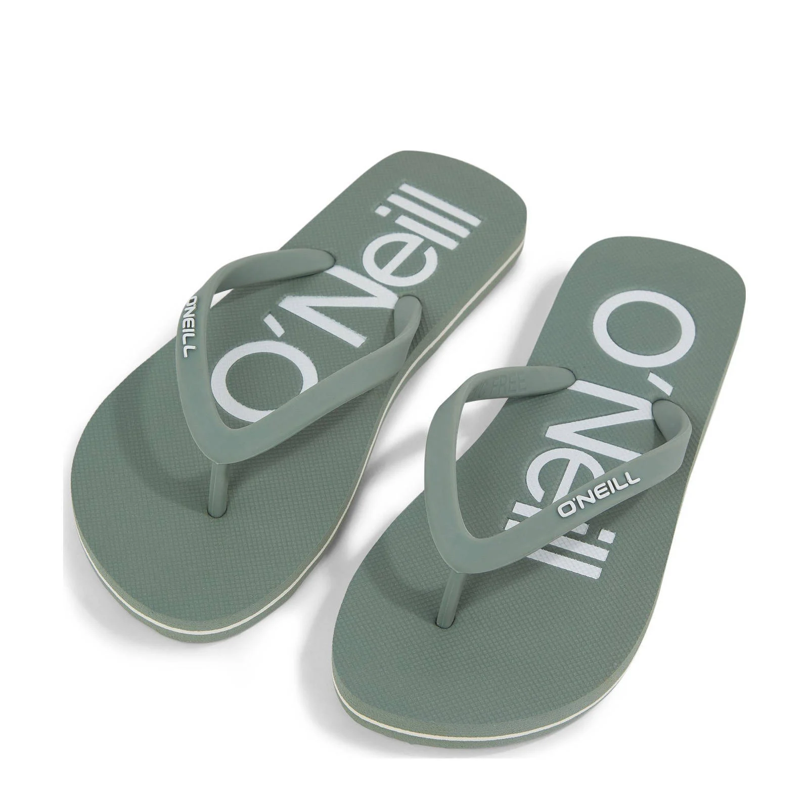 O'Neill Profile Logo teenslippers grijsgroen