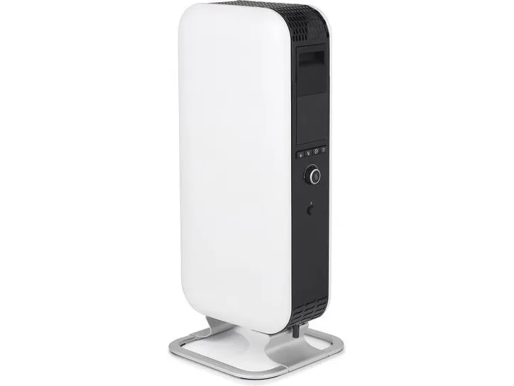 Mill Mill | Varmelegeme | AB-H1000DN | Oliefyldt radiator | 1000 W | Effektniveau 3 | Velegnet til rum op til 12-16 m² | Sort
