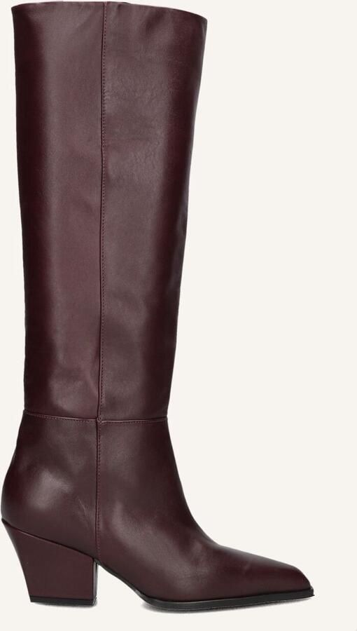 TORAL Hoge Laarzen Dames Dakota Maat: 41 Materiaal: Leer Kleur: Paars