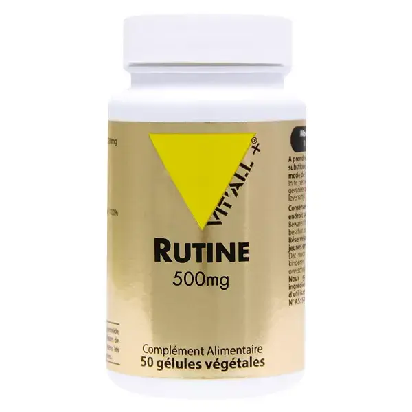 Vit'all+ Rutina 500mg 50 cápsulas vegetais