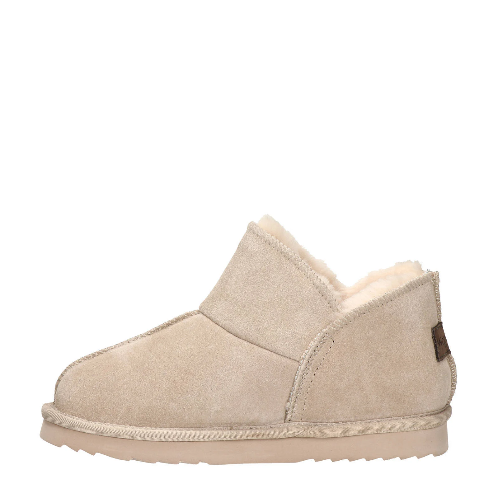 Warmbat Australia Willow gevoerde suède pantoffels