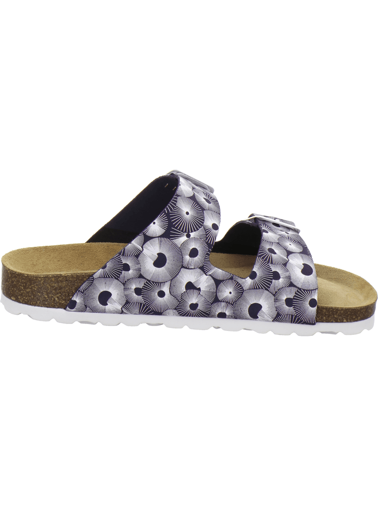 Pantoletten Damen Zweischnaller navy-marga