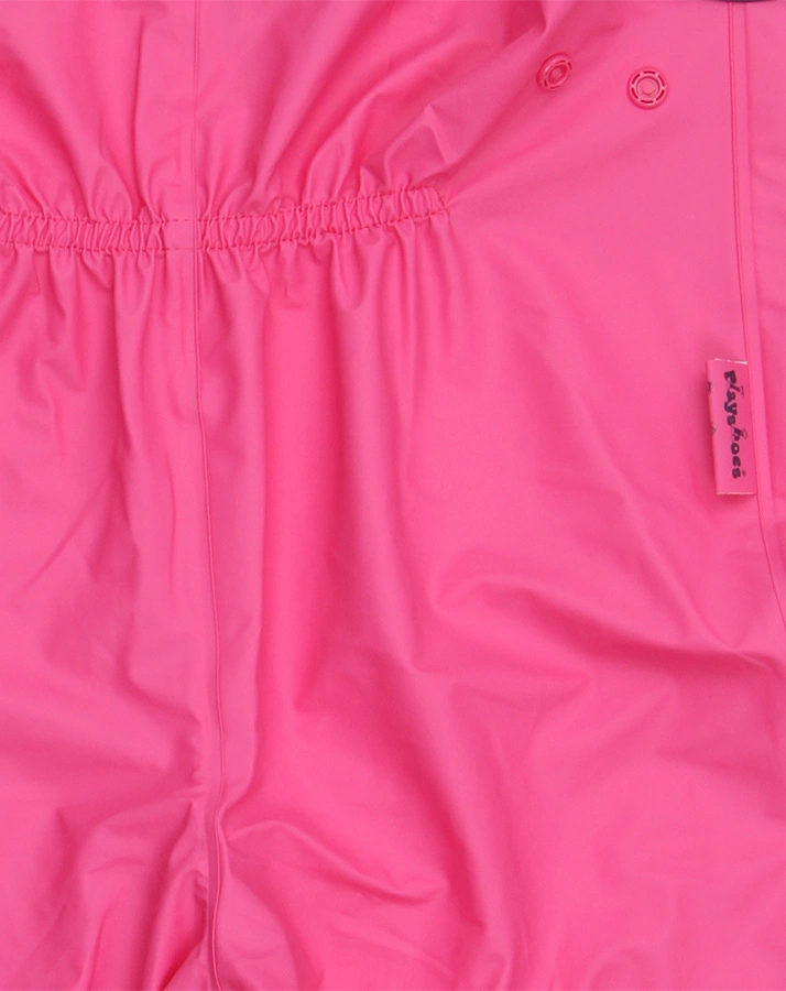 Regen-Latzhose BASIC in pink (Größe: 86)