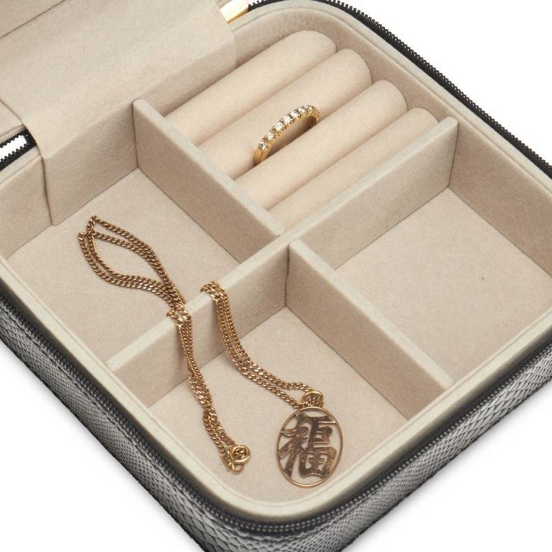 Gillian Jones Jewelry Box Travel - Black 11060-00