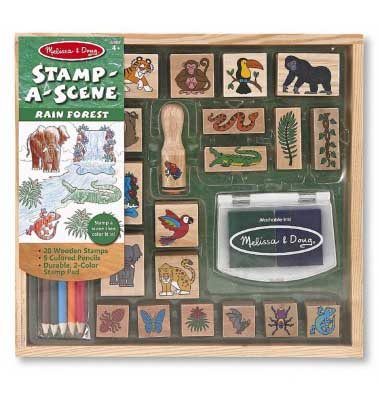 Stamp-A-Scene - Rain Forest