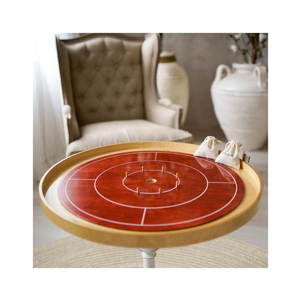Woodestic Crokinole Mini Set (Cerisier)