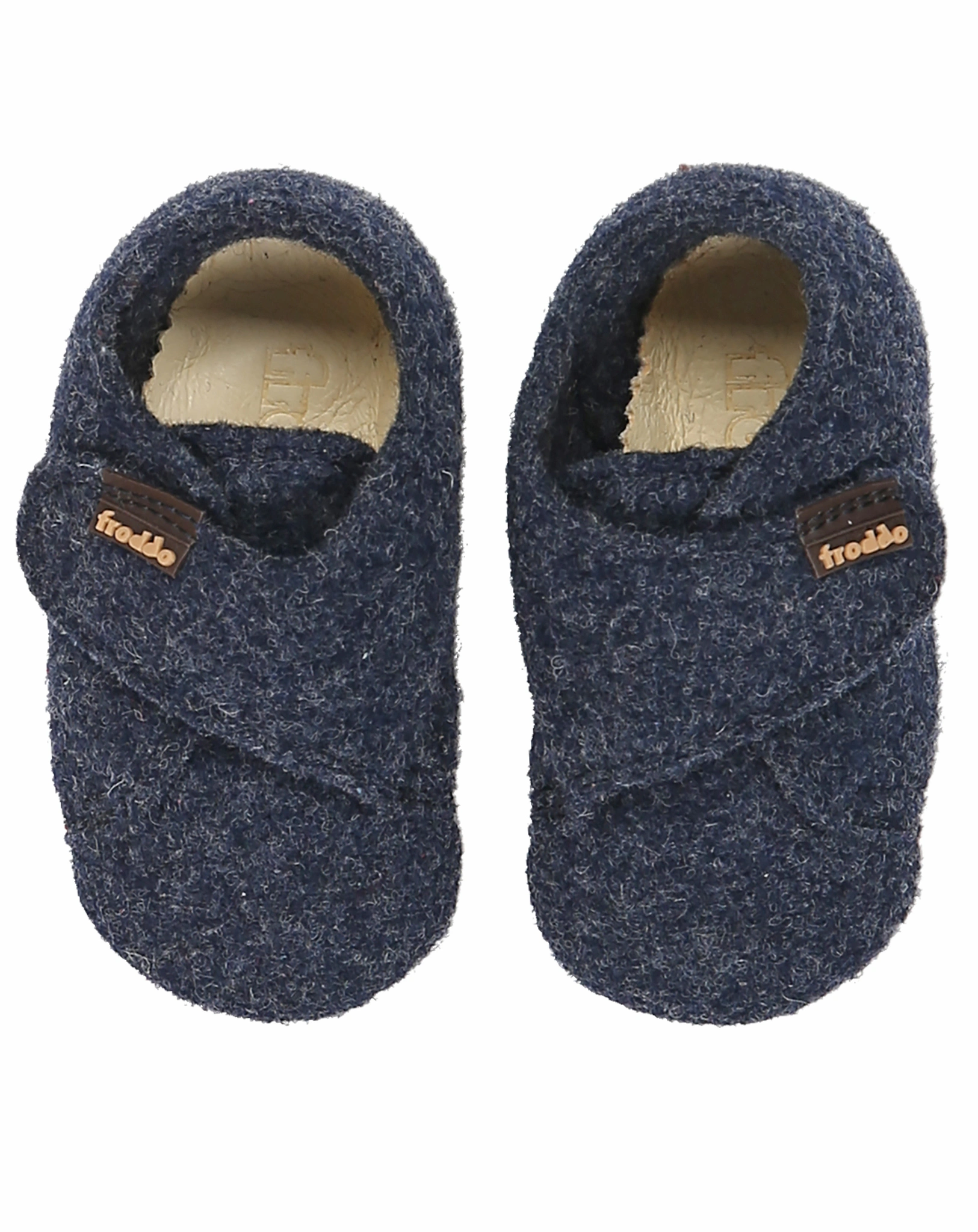 Krabbelschuhe PREWALKERS WOOLY in dark blue