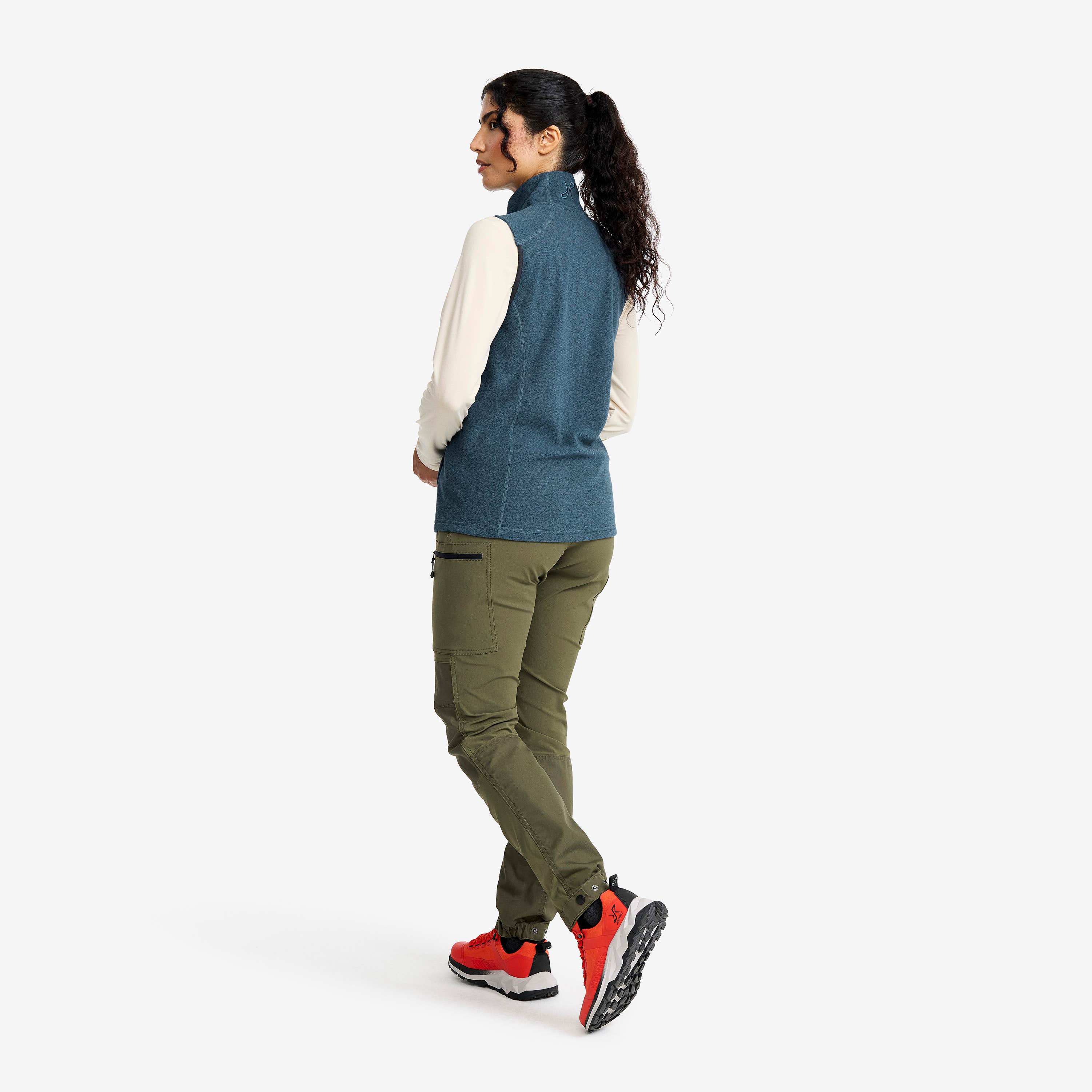 Essential Fleece Vest Dame Moonlit Ocean