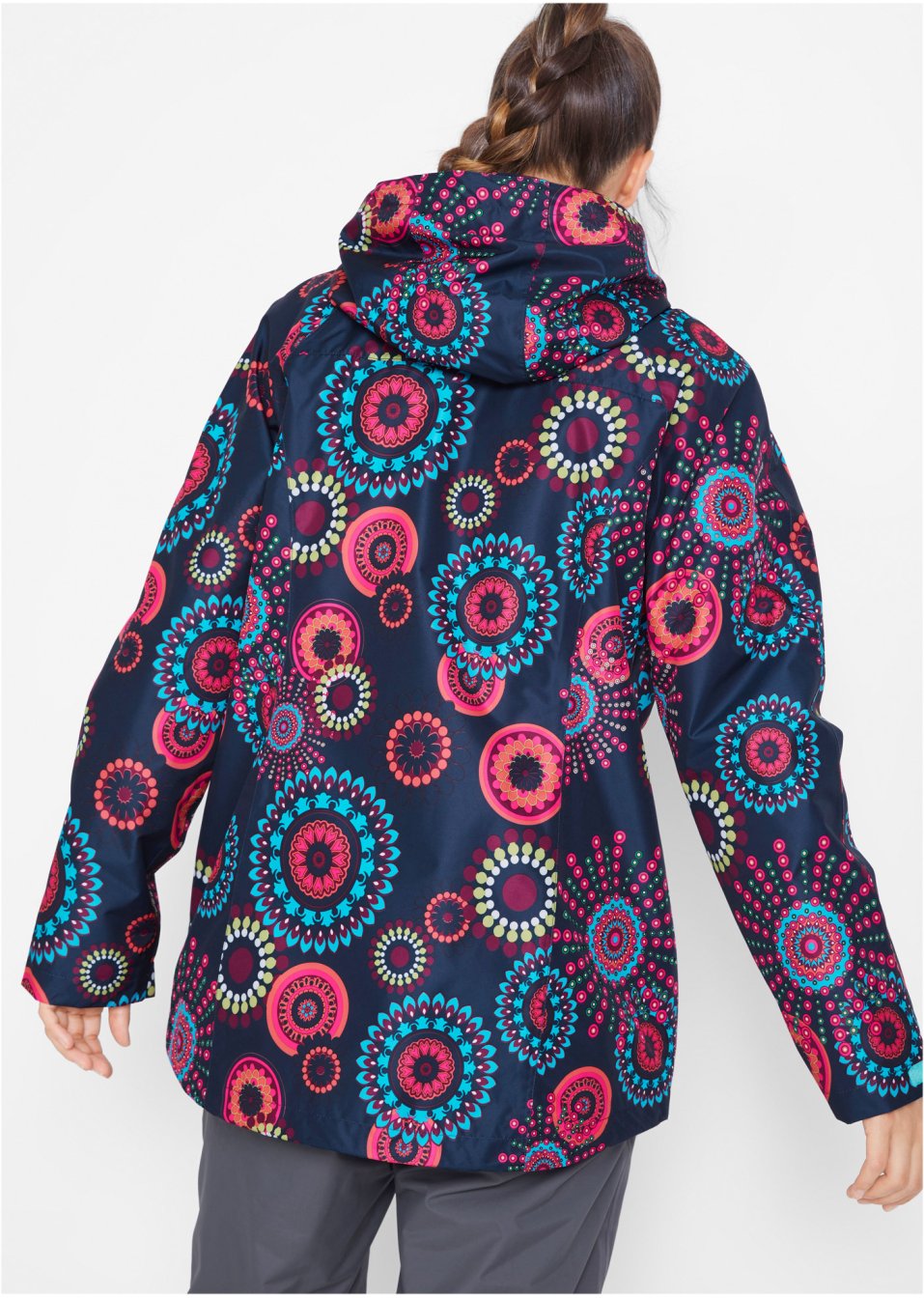 Veste fonctionnelle 3 en 1 à capuche, imperméable