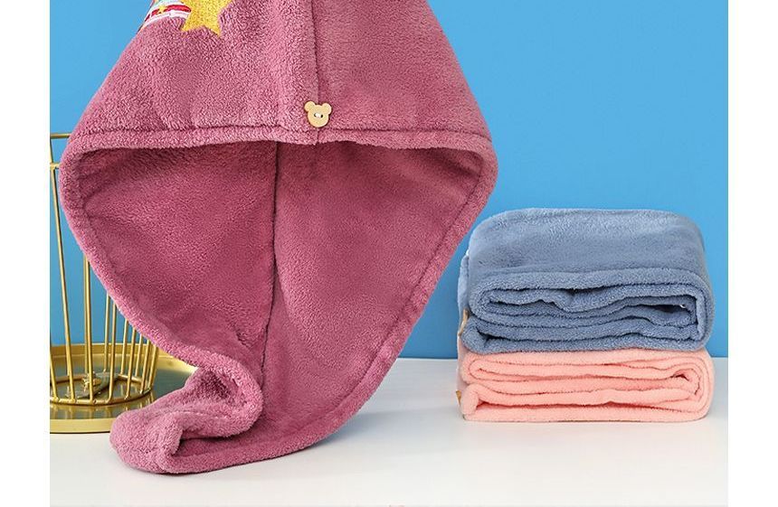 Porcini - Set van 2: Star Quick Dry Haarhanddoek