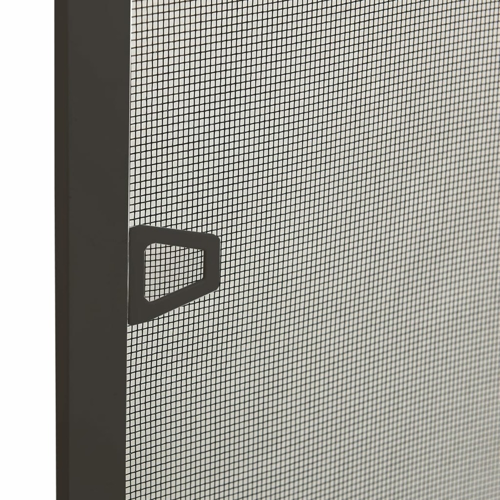 Moustiquaire pour fenêtres anthracite 100x120 cm