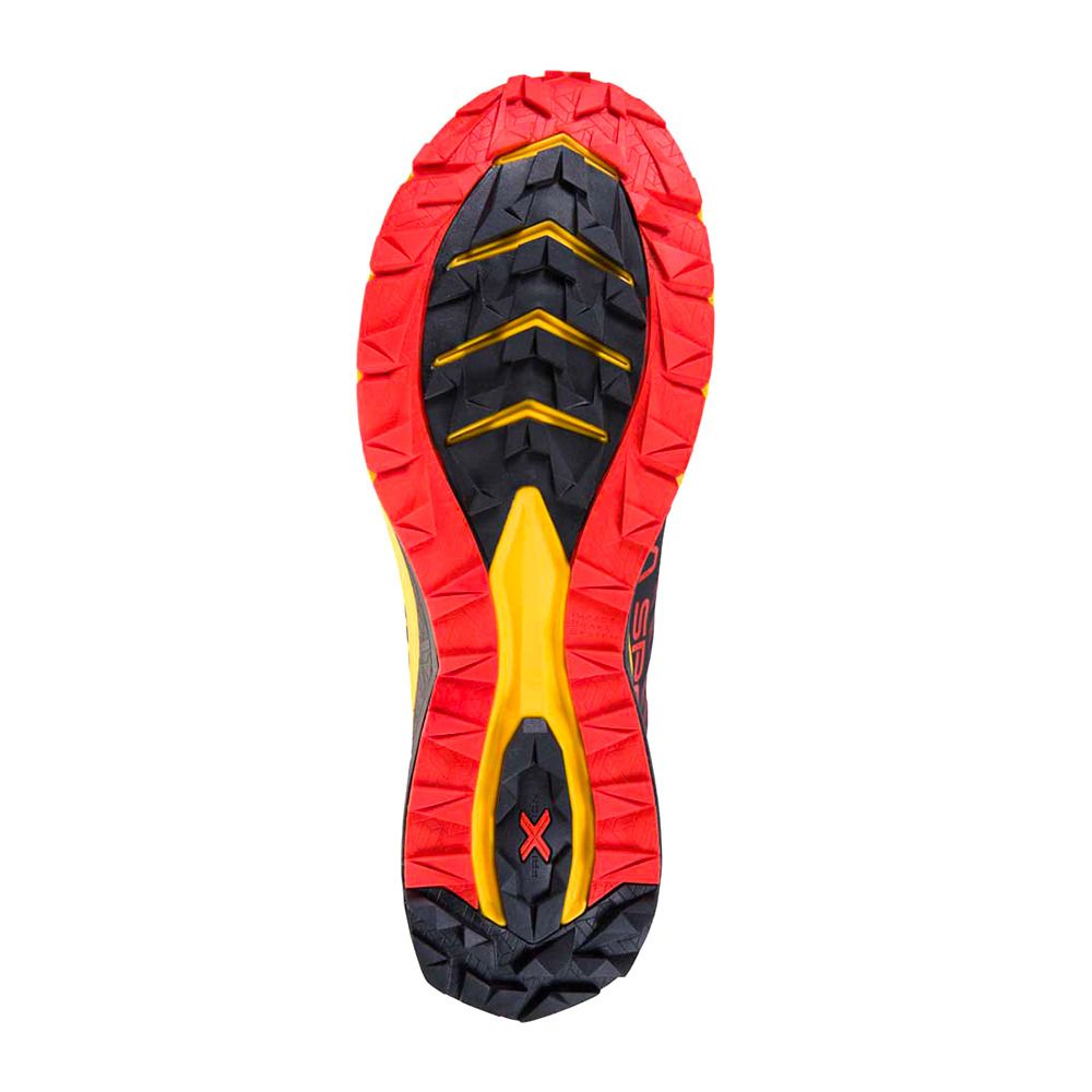 La Sportiva JACKAL - Chaussures de trail Homme black/yellow