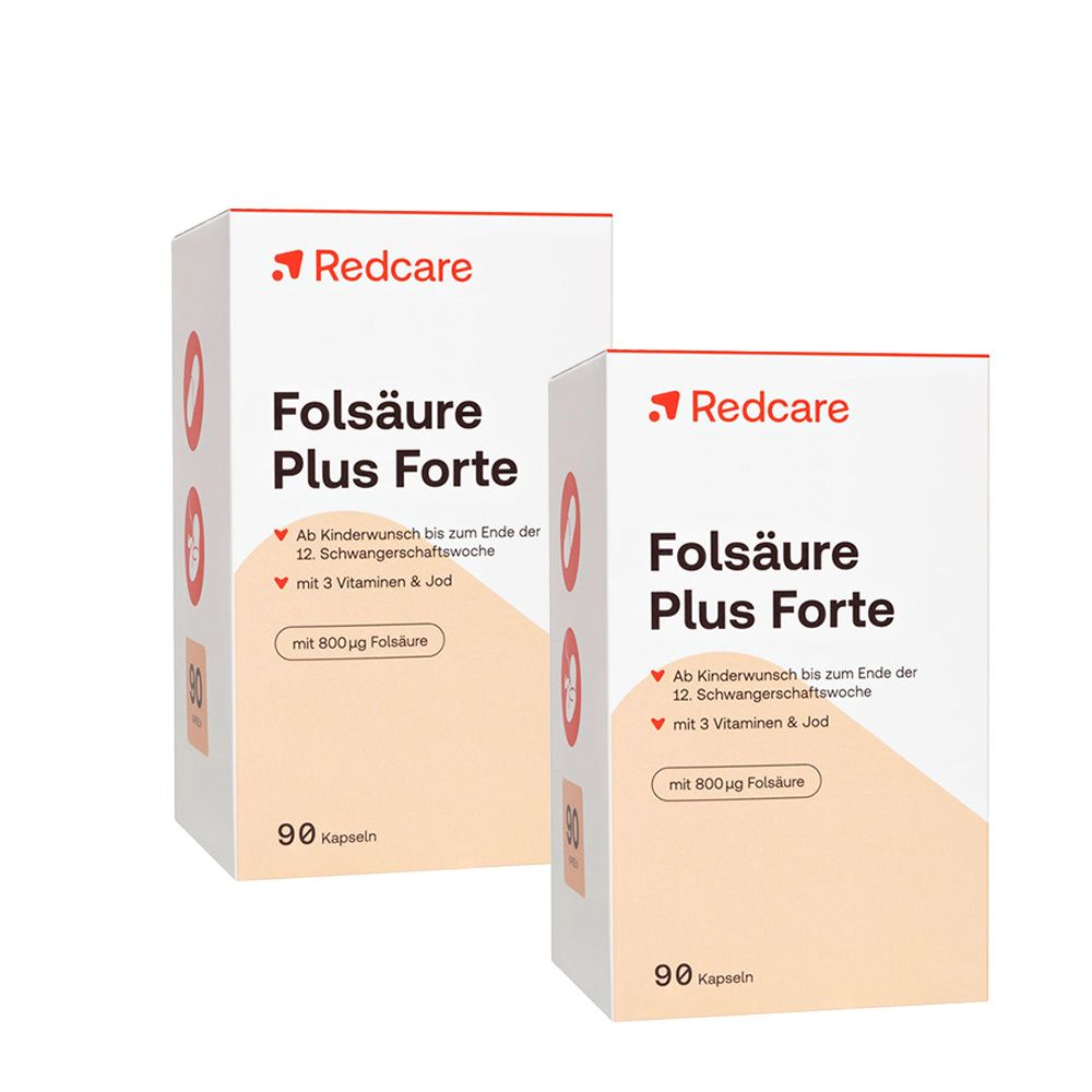 Redcare Folsäure Plus Forte