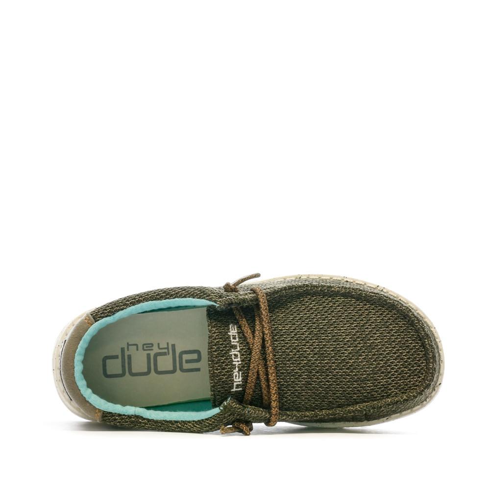 Hey Dude Chaussures Kaki Garçon Hey Dude Wally Youth