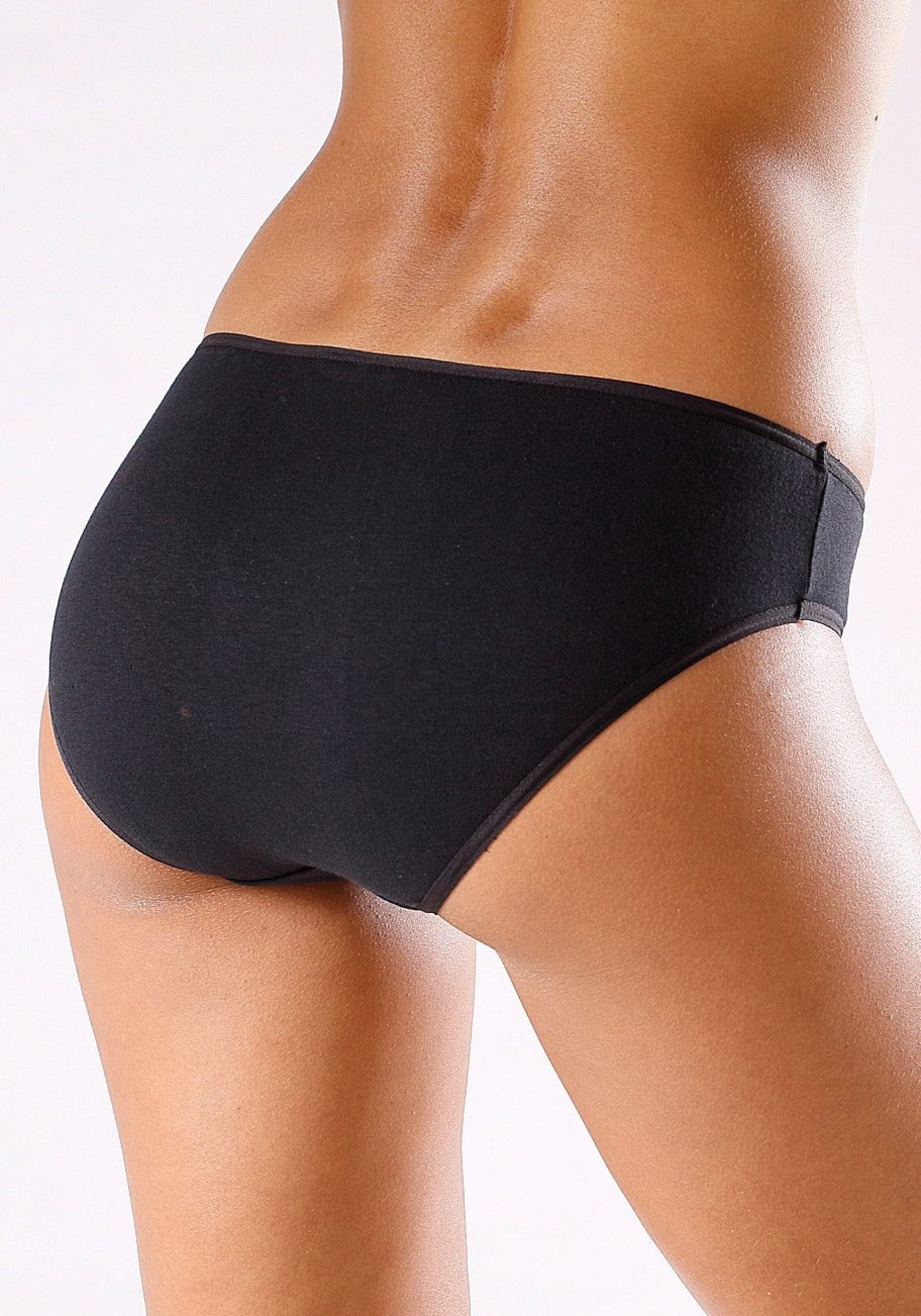 petite fleur Bikinislip in weiß, schwarz
