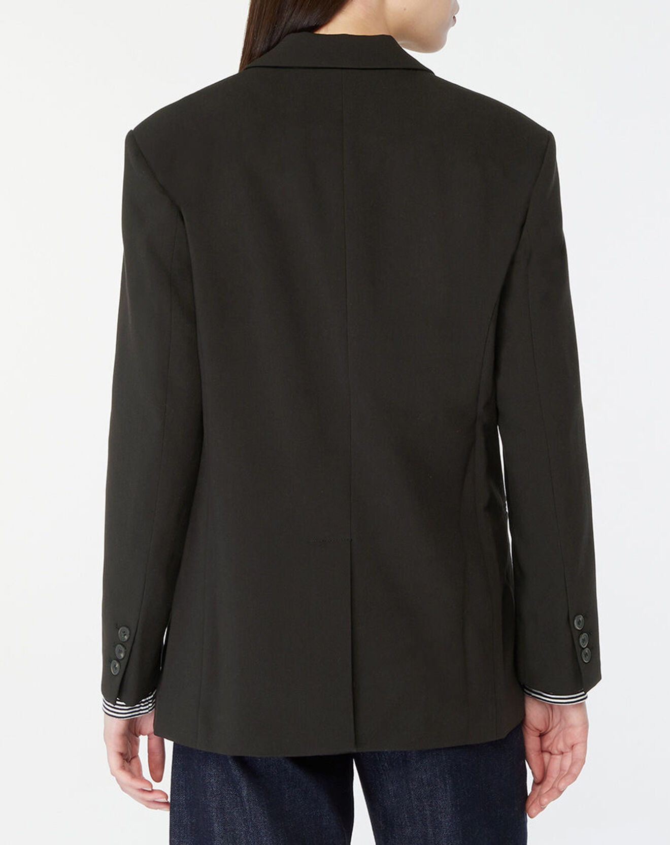 Galeries Lafayette Veste blazer cintrée Paul noire