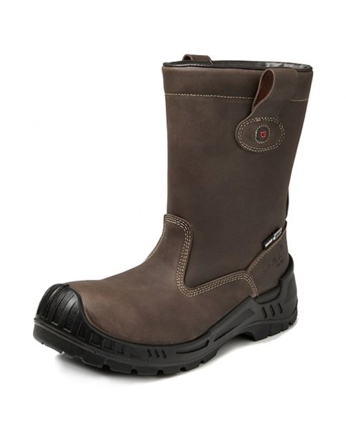 Gevavi Safety Werklaars Rome Gs90 S3 Bruin - Werkschoenen