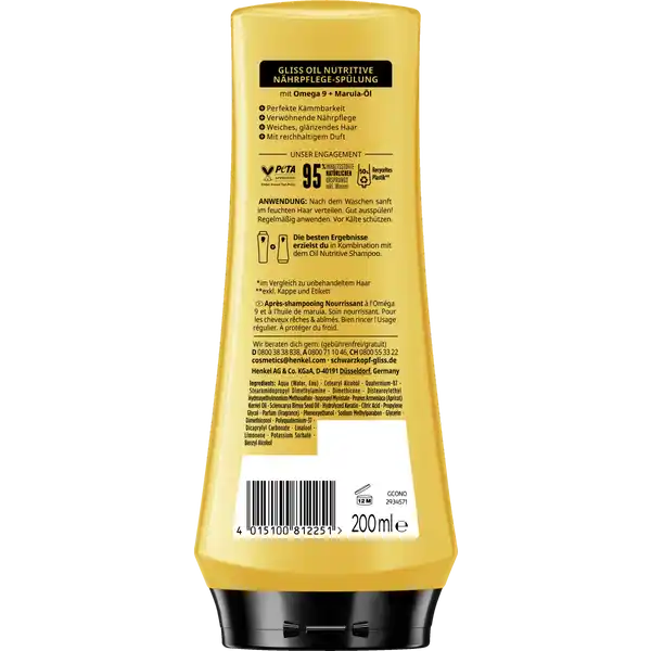 Oil Nutritive Spülung