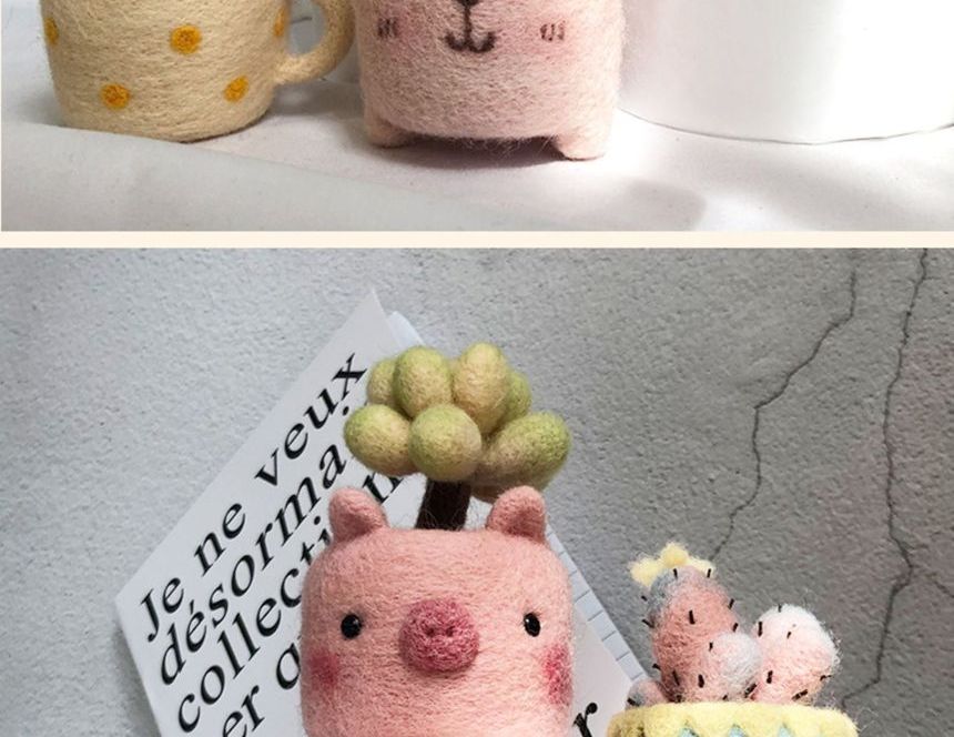 Yunikon - DIY-naaldviltset voor dieren en planten