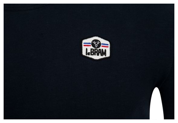 T-Shirt Manches Courtes LeBram Ecusson Bleu Foncé