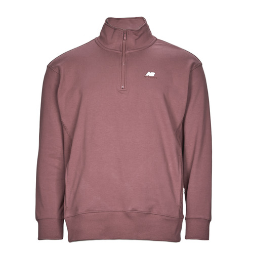 New Balance - ATHLETICS 90'S 1/4 ZIP MOCK SWEATSHIRT - Bordeaux