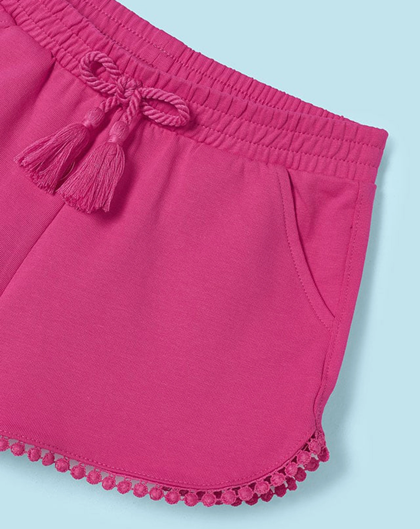 Shorts POMPOM in fuchsia