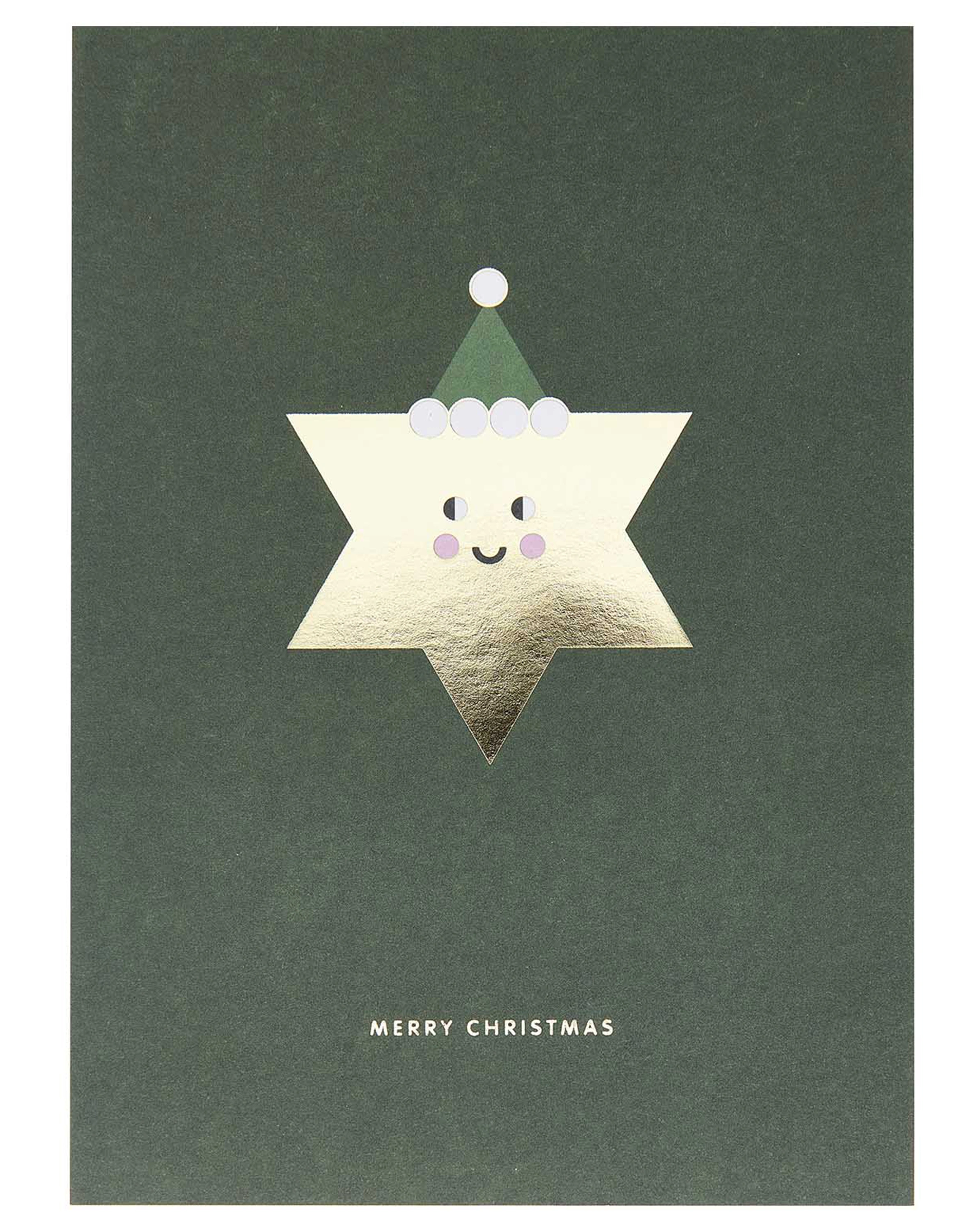 Postkartenblock I LOVE CHRISTMAS 10er-Set