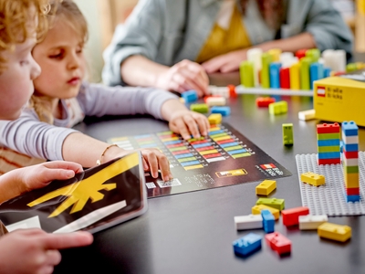 LEGO Spelen met braille – Italiaans alfabet (40723)