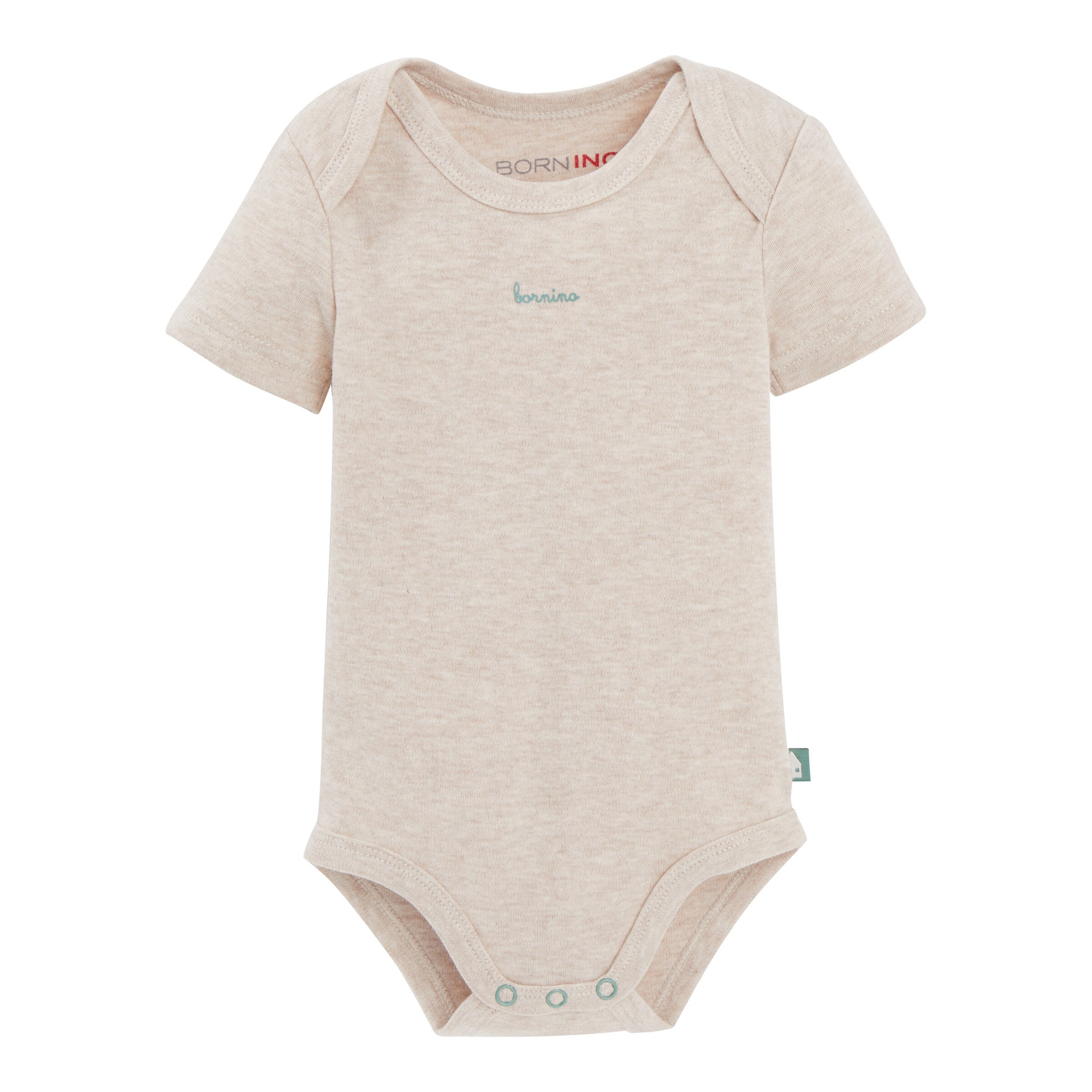 Bornino - Lieblinge 3er-Pack Bodys kurzarm Ringel Haus
