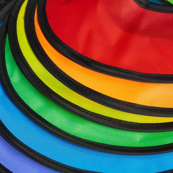Rainbow vindklokke sett med 2 stk