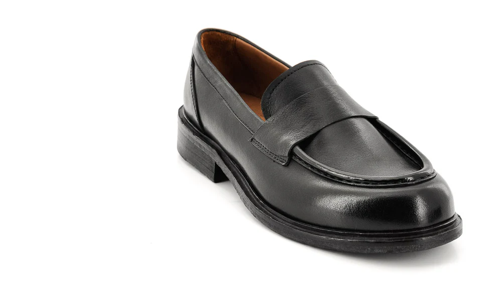 UPPER SHOES - MOC D504R NOIR